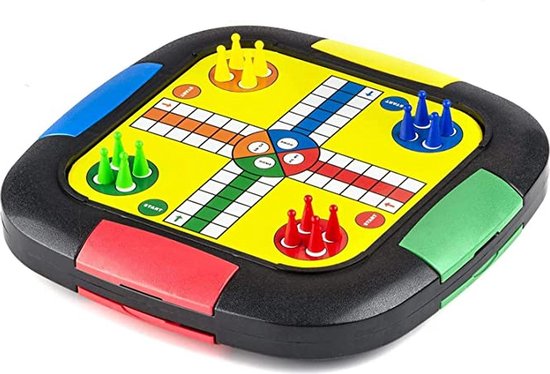 Thumbnail van een extra afbeelding van het spel 7 in 1 bordspellen - Schaken - Bordspel - Reisspel - Gezelschapsspel - Dobbelspel - Game - Games - Spellendoos - Strategische bordspellen