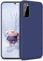 Coque en silicone Shield Case Samsung Galaxy A41 - Bleu