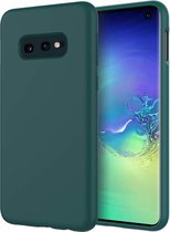shieldcase silicone case geschikt voor Samsung galaxy s10e - groen
