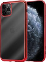 ShieldCase geschikt voor Apple iPhone 11 Pro metallic bumper case - rood