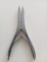 Dubbelscharniertang Pedicure -  rechte bek - 14 cm - 19 mm - Pedicure - shop