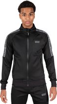 Wrong Friends Lyon Track Jacket Trainingsjas - zwart / grijs - XL