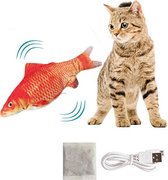 ElegaPet Elektronisch kattenspeeltje Goud -  Kattenspeeltje - Elektrisch Kattenspeeltje - Speelvis katten - 30 cm - Bewegend speeltje - Kitten - Automatisch kattenspeeltje - Kat - Poes - Bewe