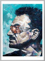 Poster - Bono U Painting - 71 X 51 Cm - Multicolor