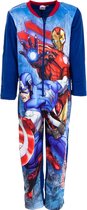 Marvel Avengers onesie - blauw - Maat 110 - 116 / 5 - 6 jaar