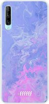 6F hoesje - geschikt voor Honor 9X Pro -  Transparant TPU Case - Purple and Pink Water #ffffff