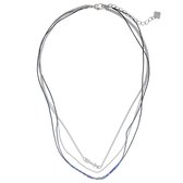 Damesdingetjes - Ketting - Met pijl hangertje - Blauw, zilverkleurig - Indian Arrow