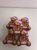 kerst opberg doosjes - set van 5 stuks