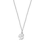 Letter ketting - initiaal B - Zilver - 42 cm