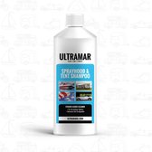Ultramar - Sprayhood & Tent Shampoo - 1L - Tentdoekreiniger - Voor Bootkap, Tent, Cabriodak, Zonwering - Tentonderhoud - Bootonderhoud - Schoonmaakmiddel