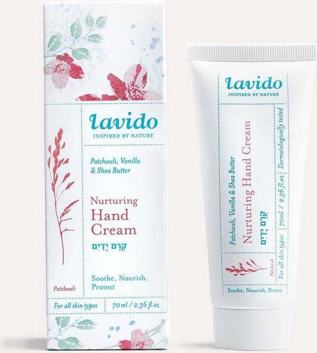 Lavido Patchouli Nurturing Hand Cream - Patchouli Natuurlijke handcrème