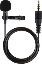 Microfoon voor iPad, iPhone en Android smartphones - 3.5mm Aansluiting met  Lavalier Lapel clip mic recording, 145cm kabel lengte