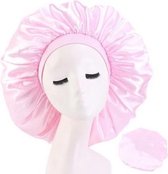 FRESHCOUPES - Silky Bonnet - Lichtroze - Geschikt voor optimale bescherming van jouw haren