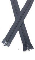 YKK rits dubbel deelbaar spiraal rits 75 cm lang Donkerblauw