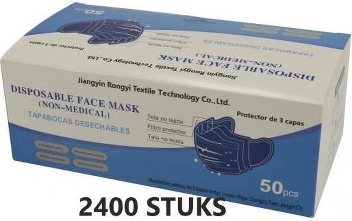 Nitril handschoenen blauw medisch 1000 STUKS - Maat L (10 x 100 stuks) - Wegwerphandschoenen