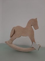 Een mooi houten paard