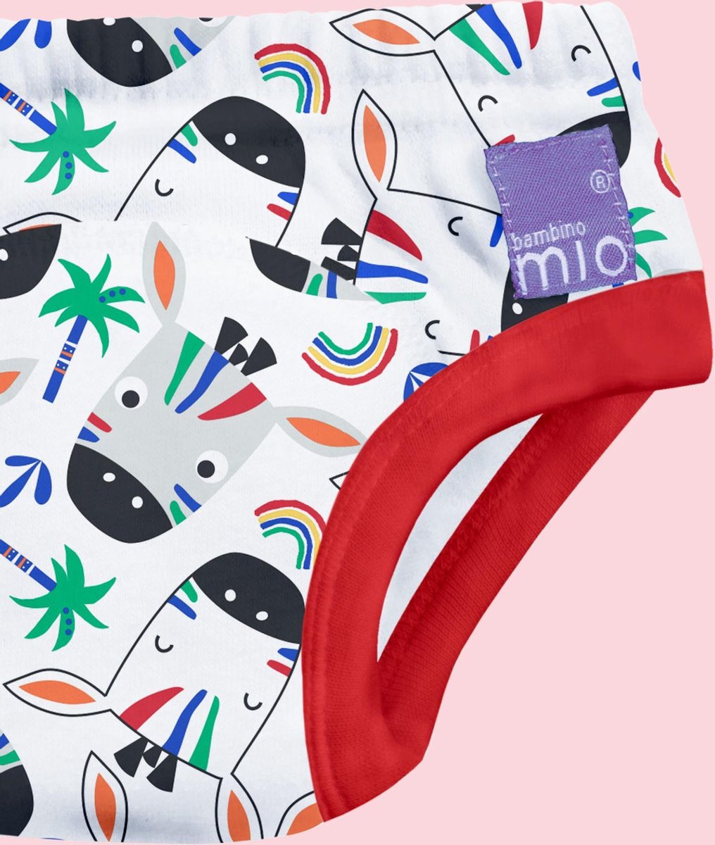 Oefenbroekje Zebra Dazzle 2 tot 3 jaar Bambino Mio Potjestraining