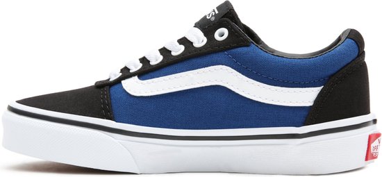 vans blue with black