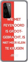 6F hoesje - geschikt voor OnePlus 9 Pro -  Transparant TPU Case - Feyenoord - Grootgebracht #ffffff