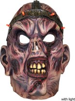 Masker Zombie Met Licht | Verkleedmasker