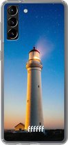 6F hoesje - geschikt voor Samsung Galaxy S21 Plus -  Transparant TPU Case - Lighthouse #ffffff