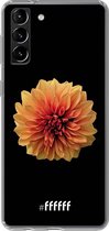 6F hoesje - geschikt voor Samsung Galaxy S21 -  Transparant TPU Case - Butterscotch Blossom #ffffff