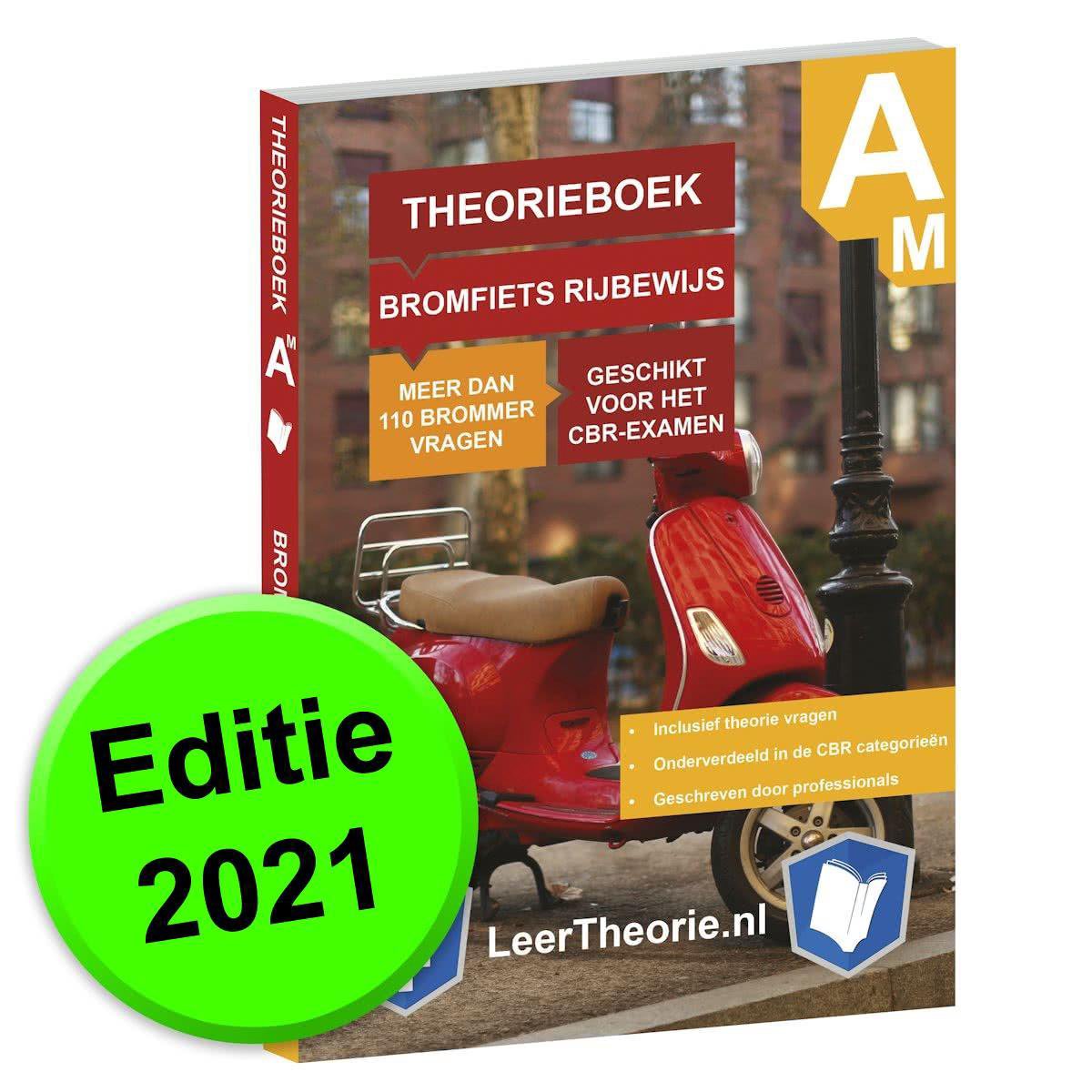 ScooterTheorieboek 2021 - Nederland Bromfiets Rijbewijs Am - ScooterTheorie Boek