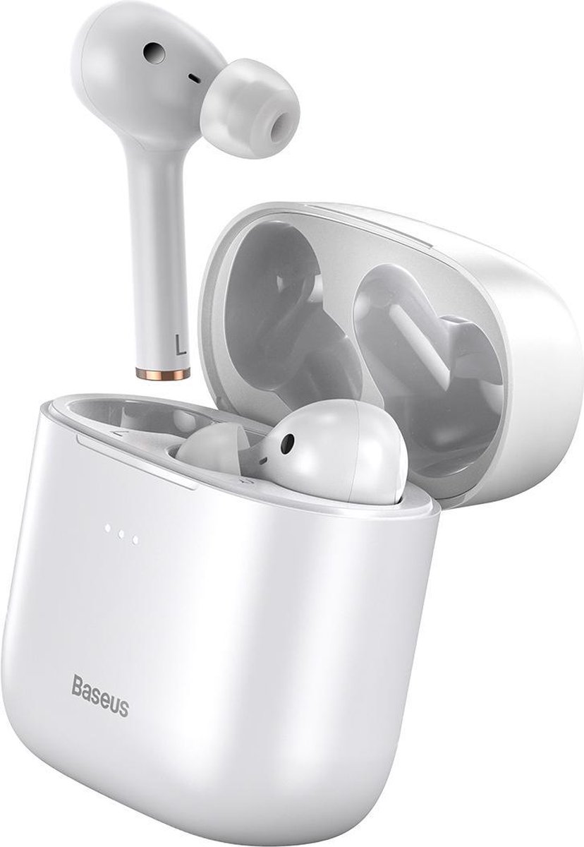 Baseus W06 - Professionele Draadloze In Ear Oordopjes - Geschikt voor Apple/iOS |Samsung/Android - Wit