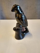 Glanzende Vogel - FENNA - Zwart - 5 x 15 x 9 cm