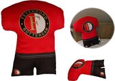 kussen 3D jersey Feyenoord - 30 cm - Pour salon ou chambre