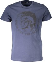 Diesel T-shirt Blauw L Heren