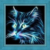 Artibalta Diamond Painting Neon Cat AZ-1709