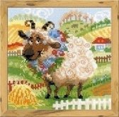 RIOLIS The Farm Lamb borduren (pakket) 1521