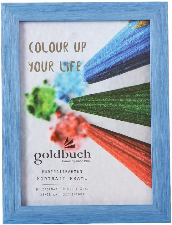 GOLDBUCH GOL-910303 Fotolijst COLOR UP blauw voor 13x18 cm foto