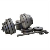 Dumbell 30 KG - halterset- 2 stuks - zwart
