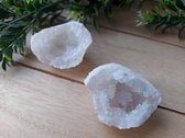 Kwarts geode S | Bergkristal geode