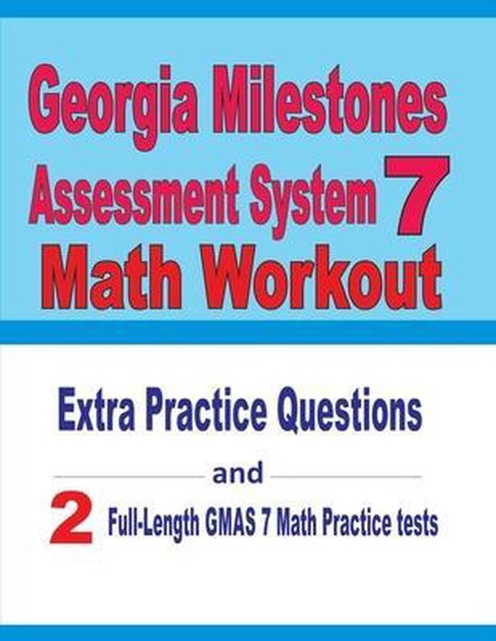 Georgia Milestones Assessment System 7 Math Workout - cover