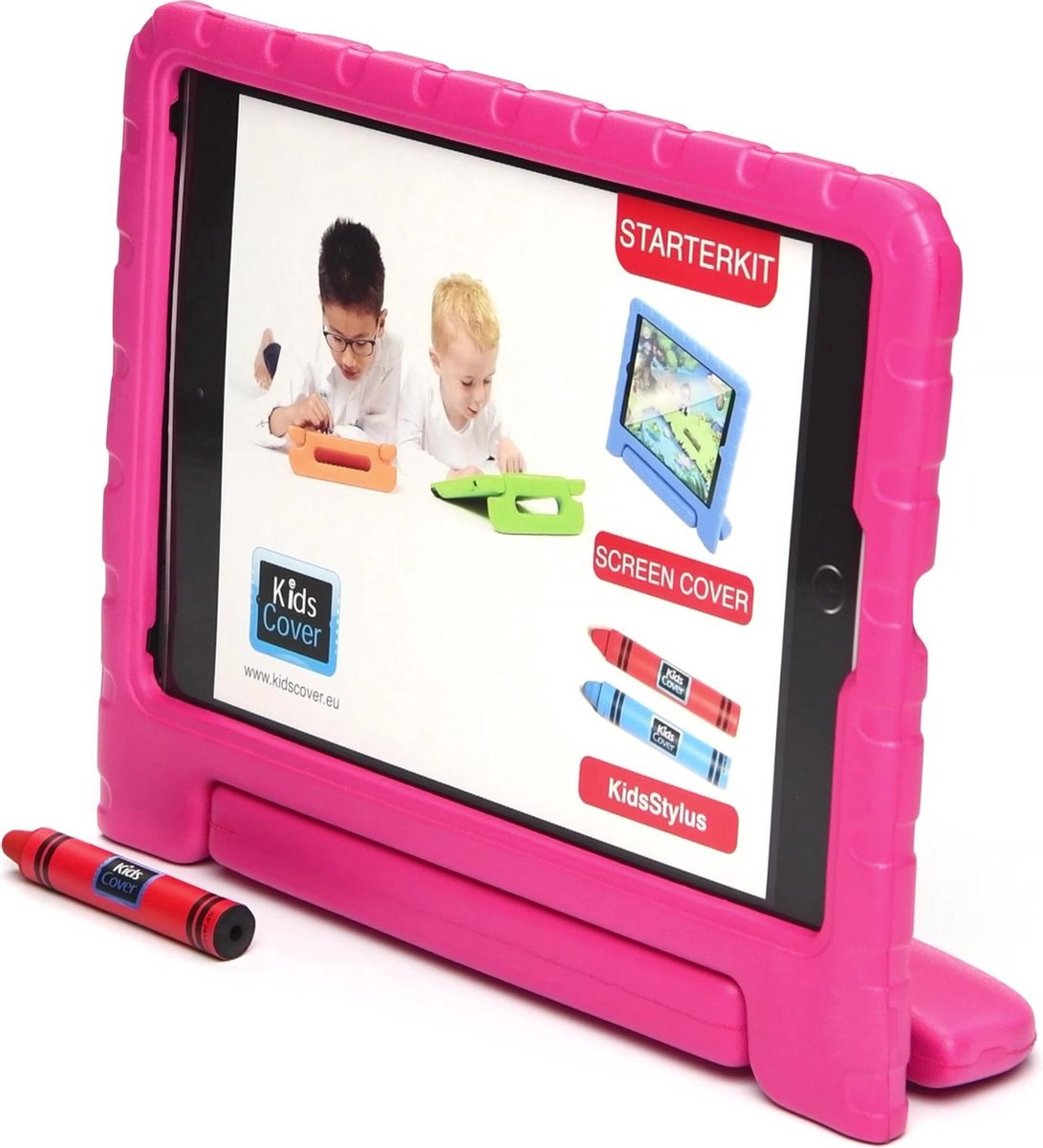 KidsCover robuuste tablet beschermhoes voor iPad 10.2 inch Roze