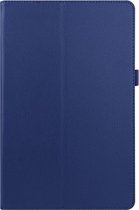 Shop4 - Samsung Galaxy Tab A7 10.4 (2020) Hoes - Book Cover Lychee Blauw