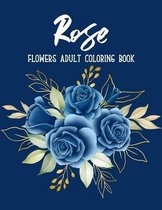 Rose Flowers Coloring Book