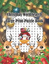 Christmas Word Search Large Print Puzzle Book