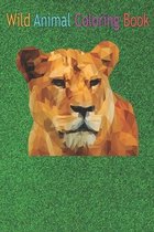 Wild Animal Coloring Book