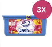 Dash - 3in1 Waspods - Kersenbloesem - Met Lenor frisheid - 3 x 29 stuks