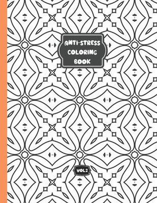 Anti-stress coloring book - Vol 2 - cover