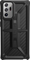 UAG Monarch Backcover Samsung Galaxy Note 20 Ultra hoesje - Carbon Fiber Black