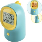 M-Iconic Dino slaaptrainer - Kinderwekker - Wake up light kinderen - Slaapwekker kinderen - Tafellamp slaapkamer - Slaapwekker voor peuters - Dino wekker - Blauw