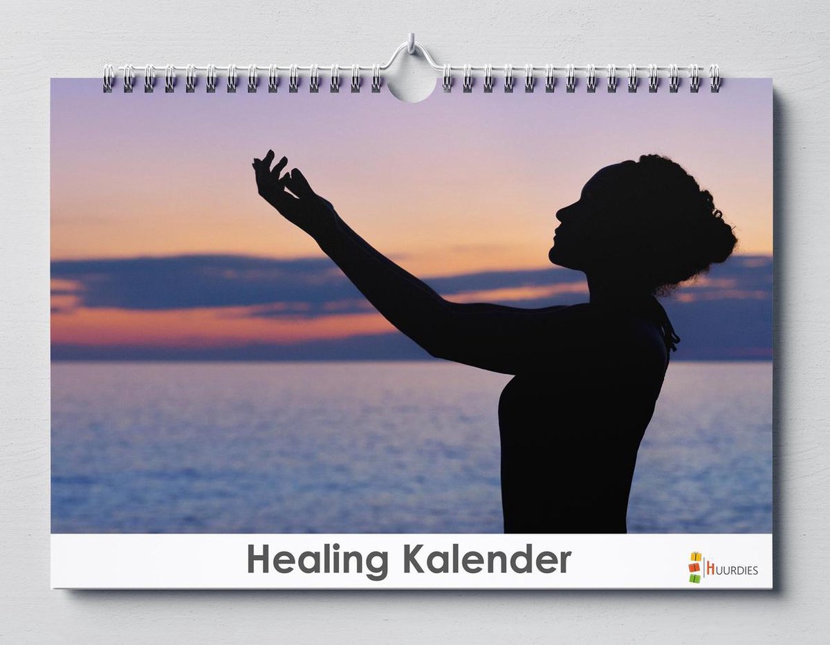 Healing verjaardagskalender 35x24cm | Wandkalender | Healing
