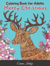 Merry Christmas Coloring Book For Adults