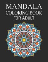Mandala Coloring Book For Adult