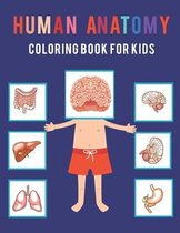 Human Anatomy Coloring Book For Kids